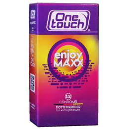 Презервативы One touch Enjoy Maxx №12 точки и ребра