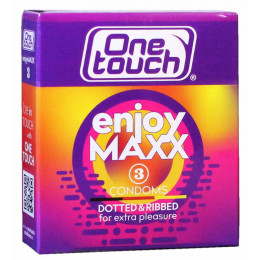Презервативы One touch Enjoy Maxx №3 точки и ребра