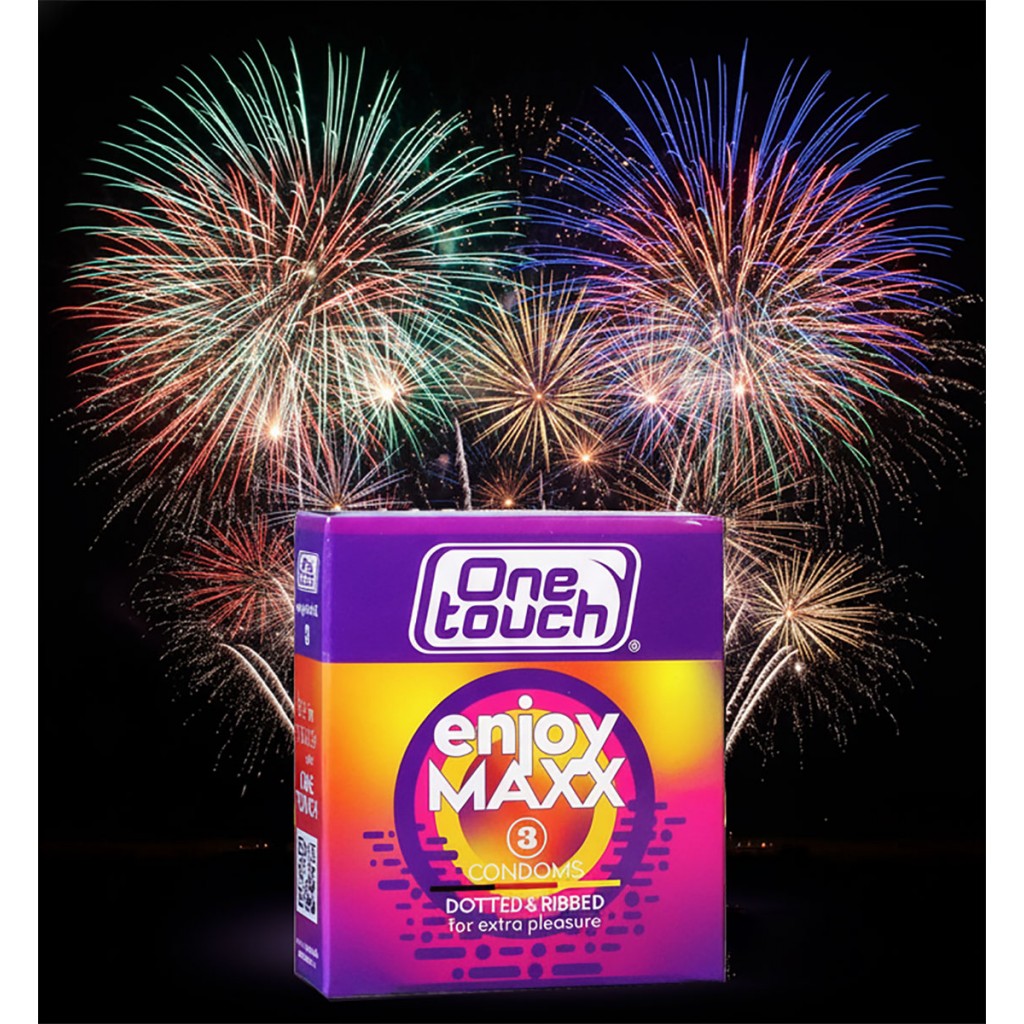 Презервативи One touch Enjoy Maxx 3шт точки та ребра