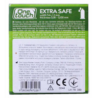 Презервативы One touch Extra Safe №3 утолщенные с обильной смазкой - Фото№3