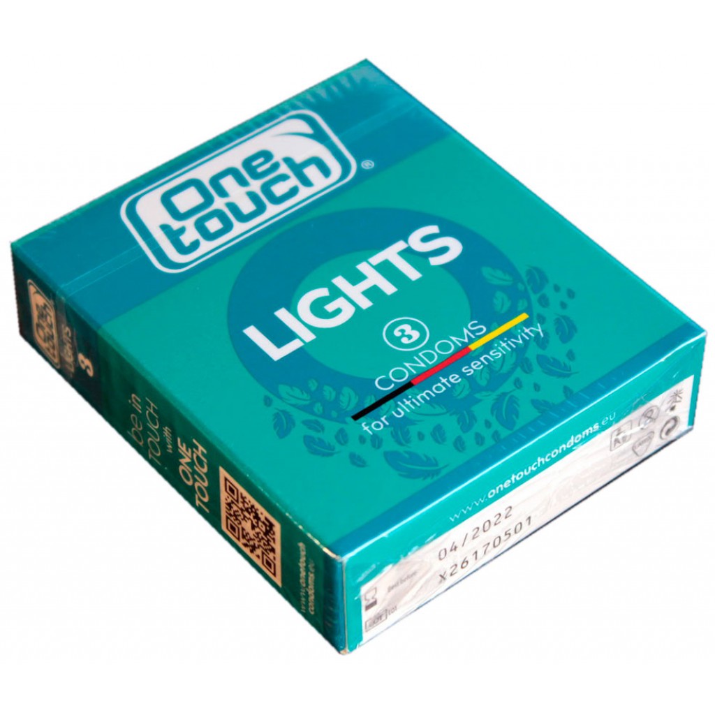 Презервативи One touch Lights 3шт ультратонкие
