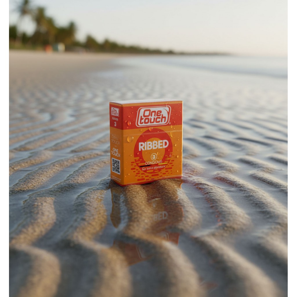 Презервативы One touch Ribbed 3шт с ребрами