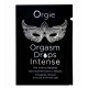 Прозрачный флакон с фиолетовой этикеткой Orgie Orgasm Drops Intense 1мл