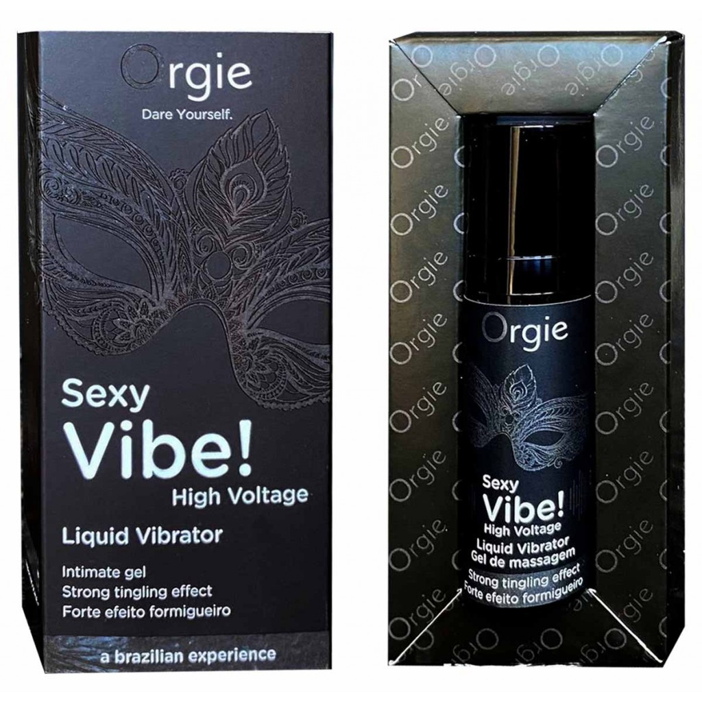 Рідкий вібратор Orgie Sexy Vibe! High Voltage 15мл надсильний