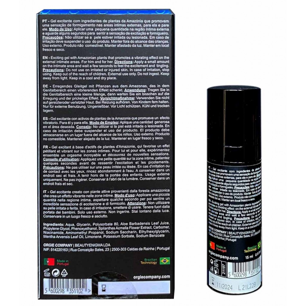 Рідкий вібратор Orgie Sexy Orgie Sexy Vibe! Liquid Vibrator 15мл