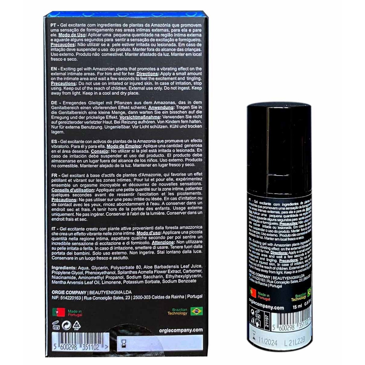 Жидкий вибратор Orgie Sexy Orgie Sexy Vibe! Liquid Vibrator 15мл