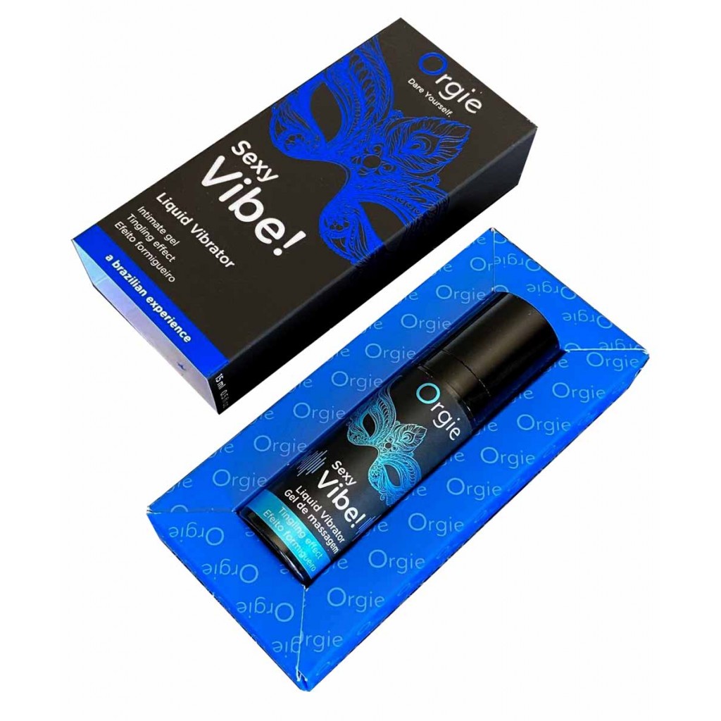 Рідкий вібратор Orgie Sexy Orgie Sexy Vibe! Liquid Vibrator 15мл