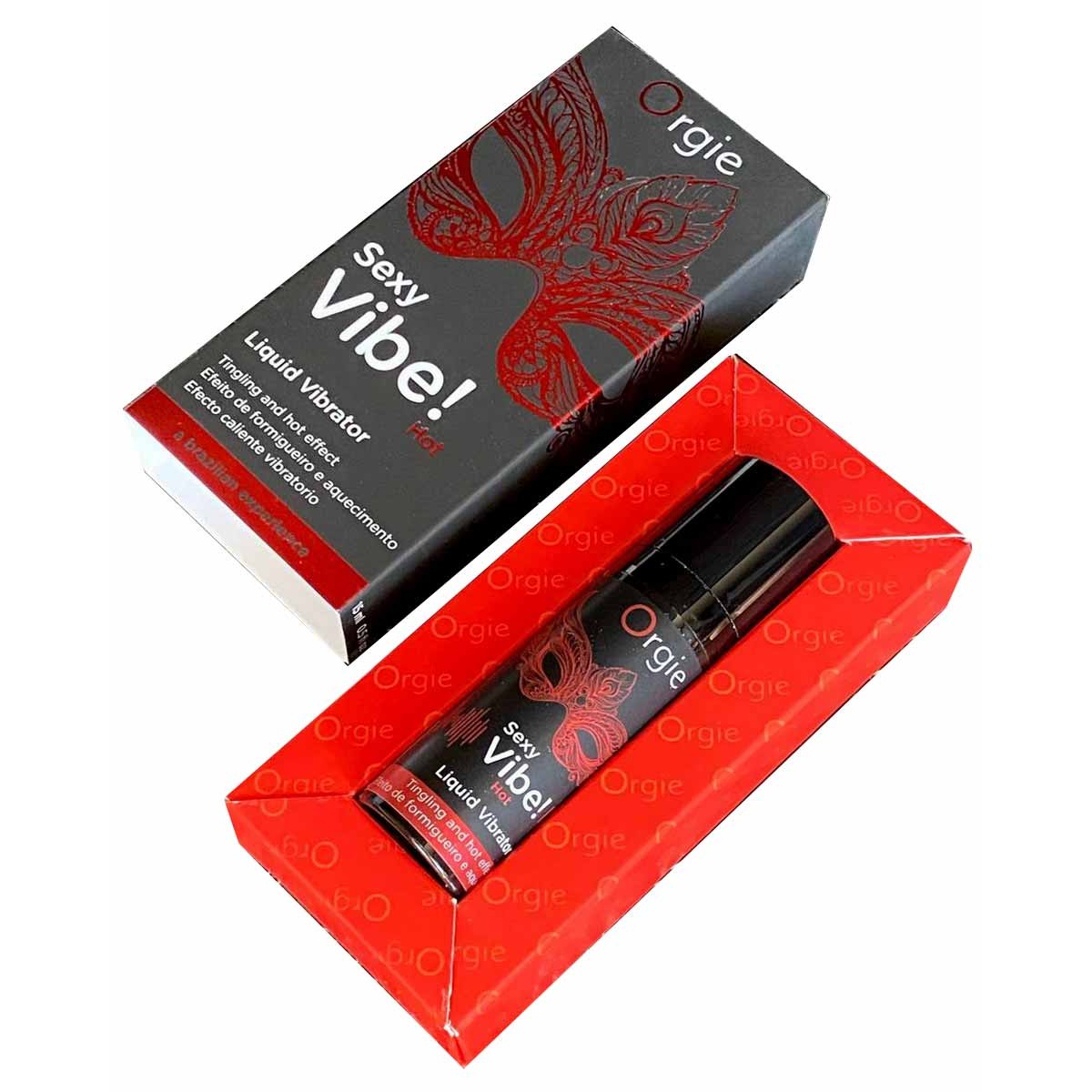Жидкий вибратор Orgie Sexy Vibe! Hot 15мл разогревающий