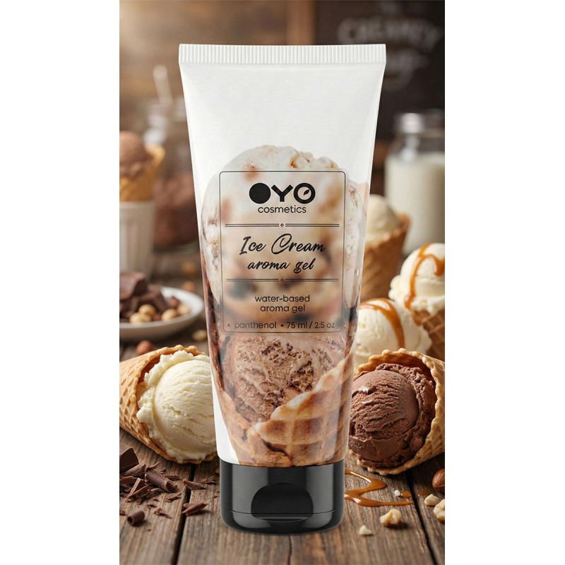 Лубрикант OYO Ice Cream Aroma Gel с ароматом мороженого, 75 мл
