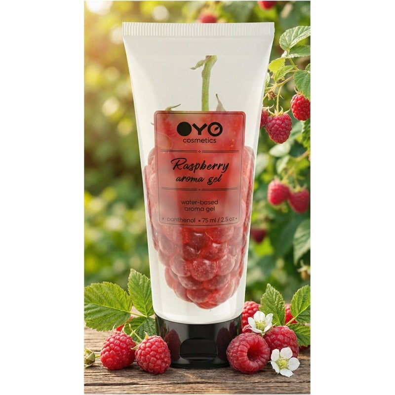 Лубрикант OYO Raspberry Aroma Gel с ароматом малины, 75 мл