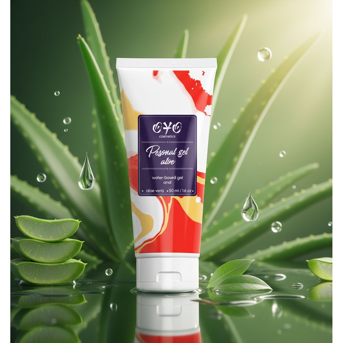 Анальная гель-смазка OYO Personal gel Aloe 50мл с алое