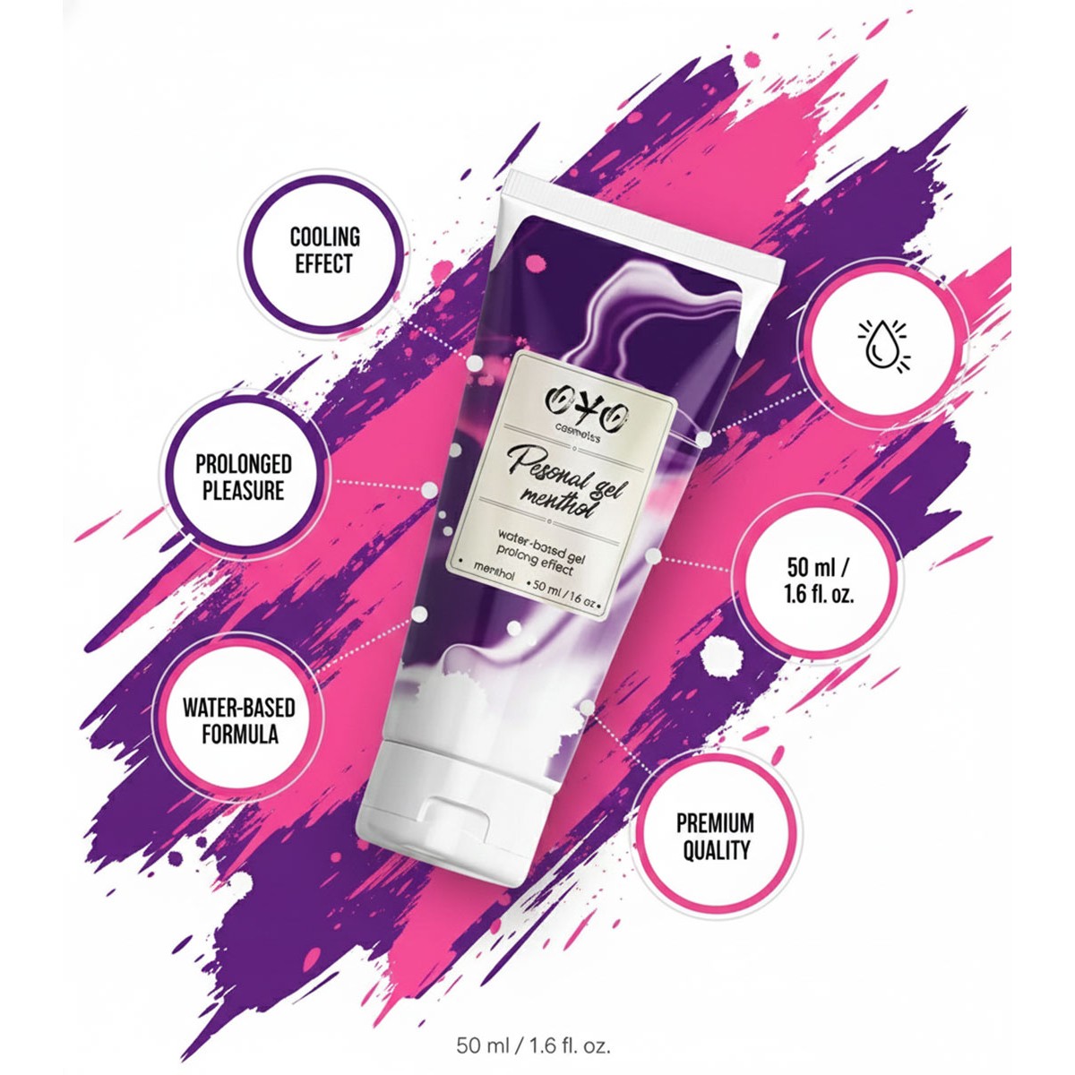 Интимный гель-смазка OYO Personal gel Menthol 50 мл