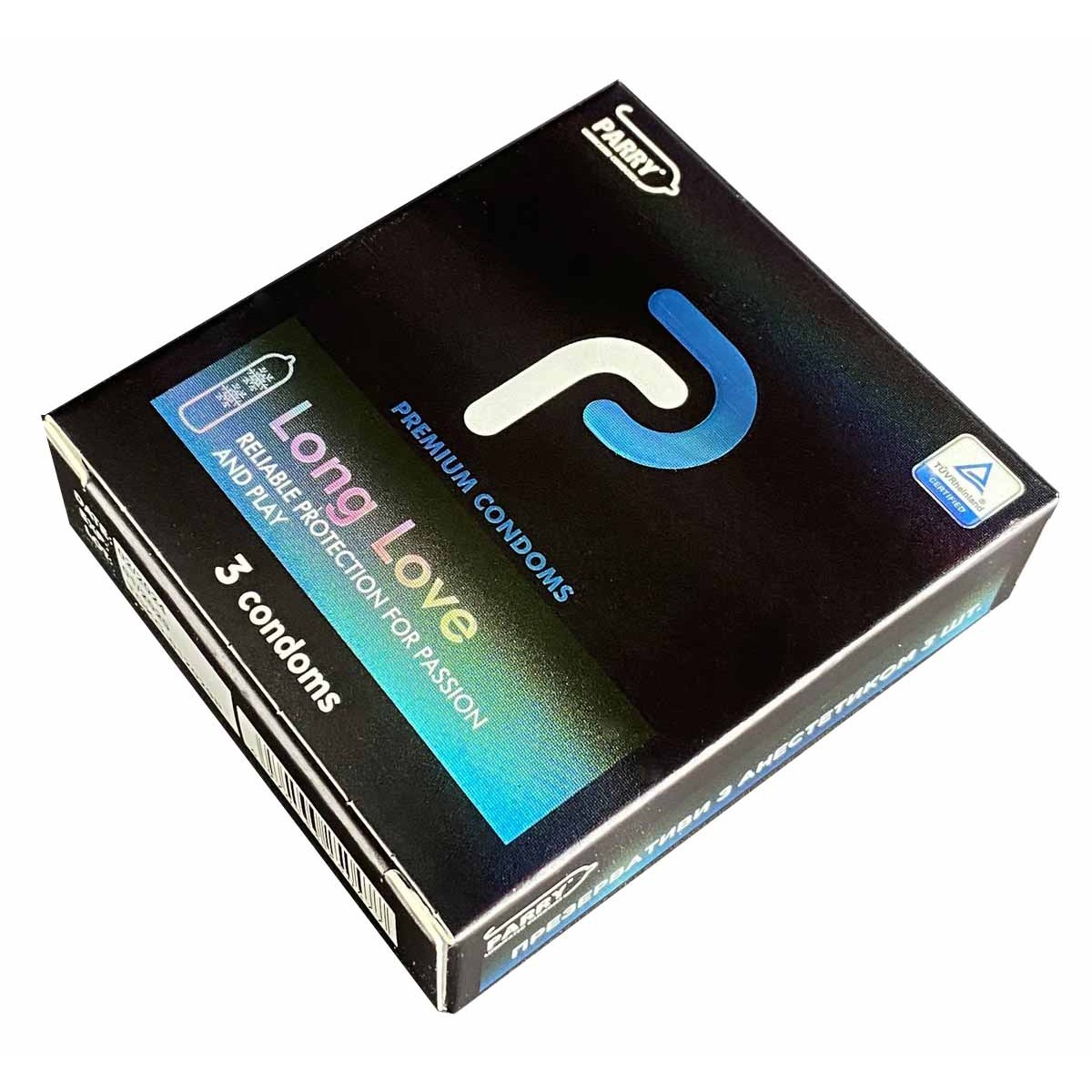 Презервативы Parry Long Love пролонгирующий эффект 12шт (4 пачки по 3шт)