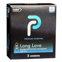 Презервативи Parry Long Love 3шт охолодний ефект