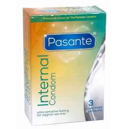 Женские презервативы Pasante Female Condom 3 шт