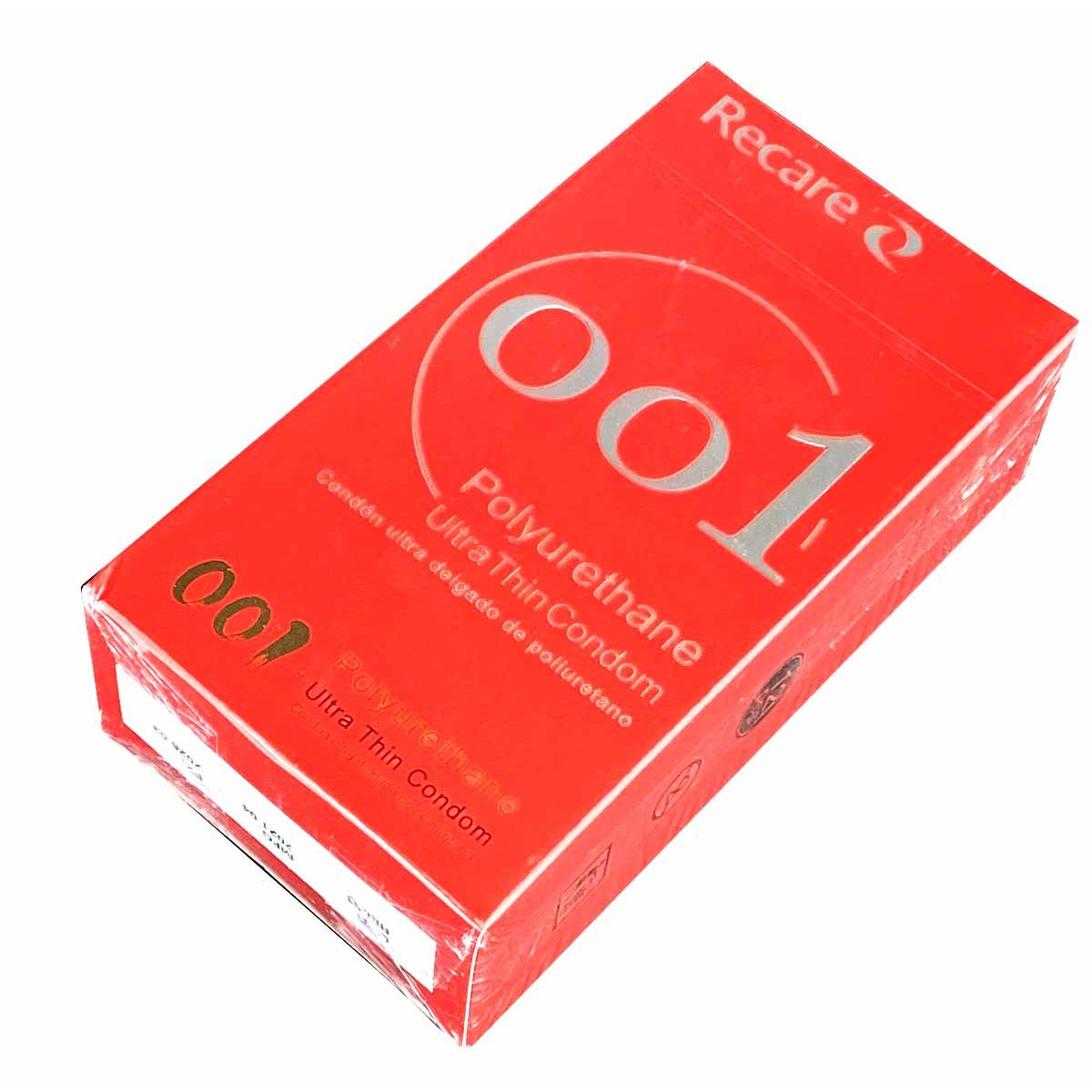 Полиуретановые презервативы Recare 0.01 12шт (срок 03/2026)