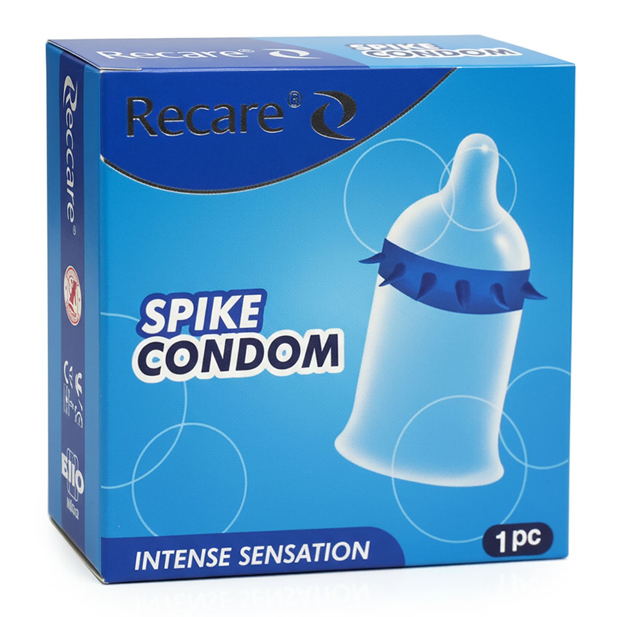 Набір презервативів Recare Intense Rainbow 6шт (вусики)