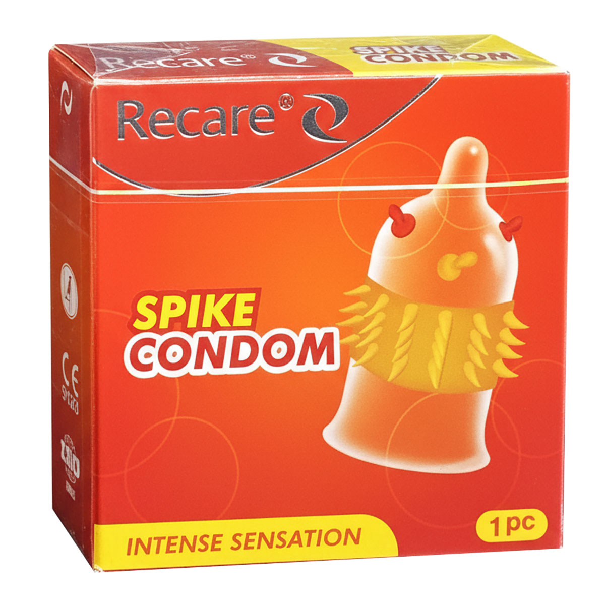 Набір презервативів Recare Intense Rainbow 6шт (вусики)