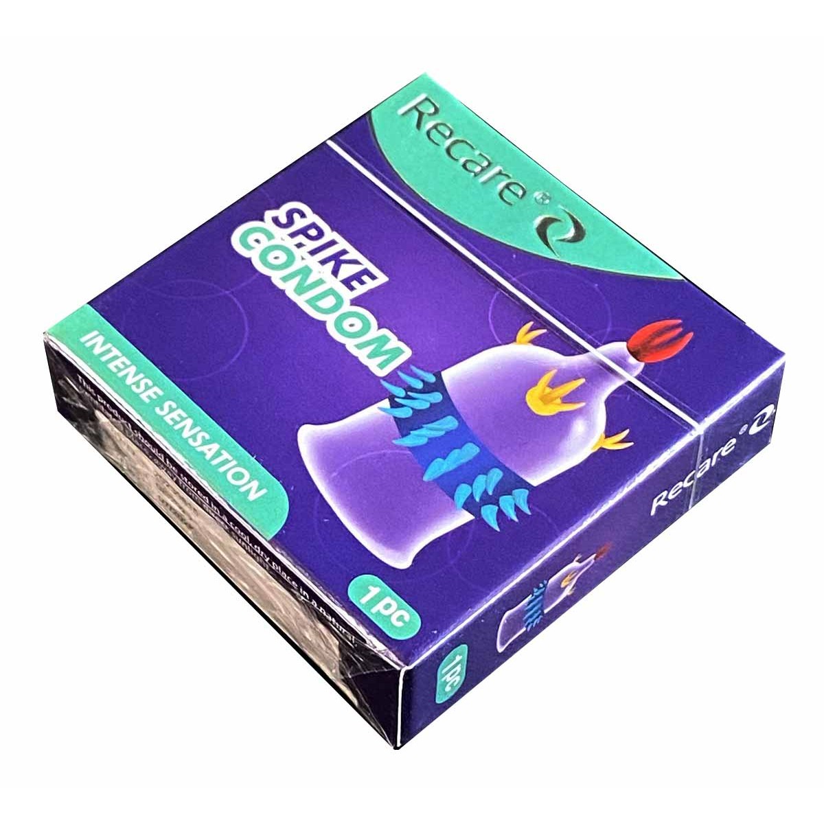 Презерватив з вусиками Recare Intense Violet 1шт (вусики)