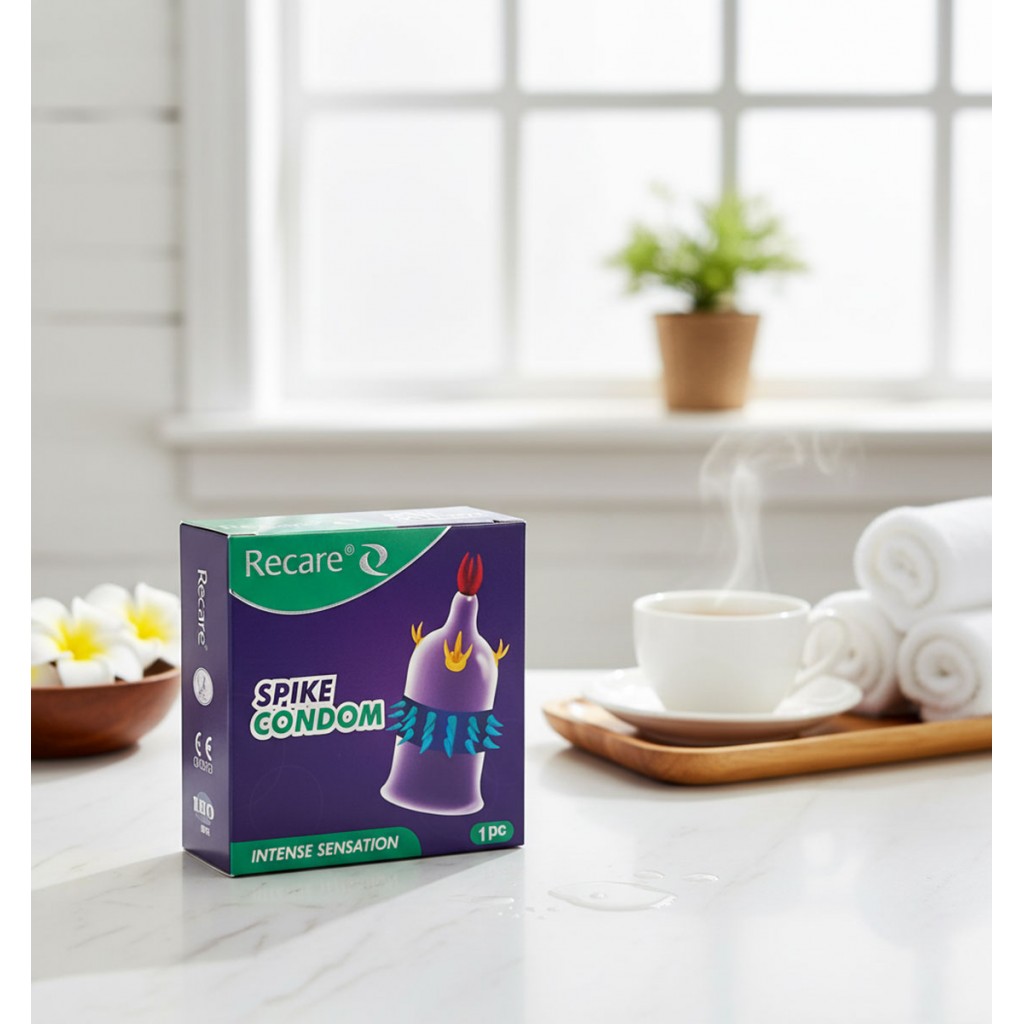 Презерватив з вусиками Recare Intense Violet 1шт (вусики)