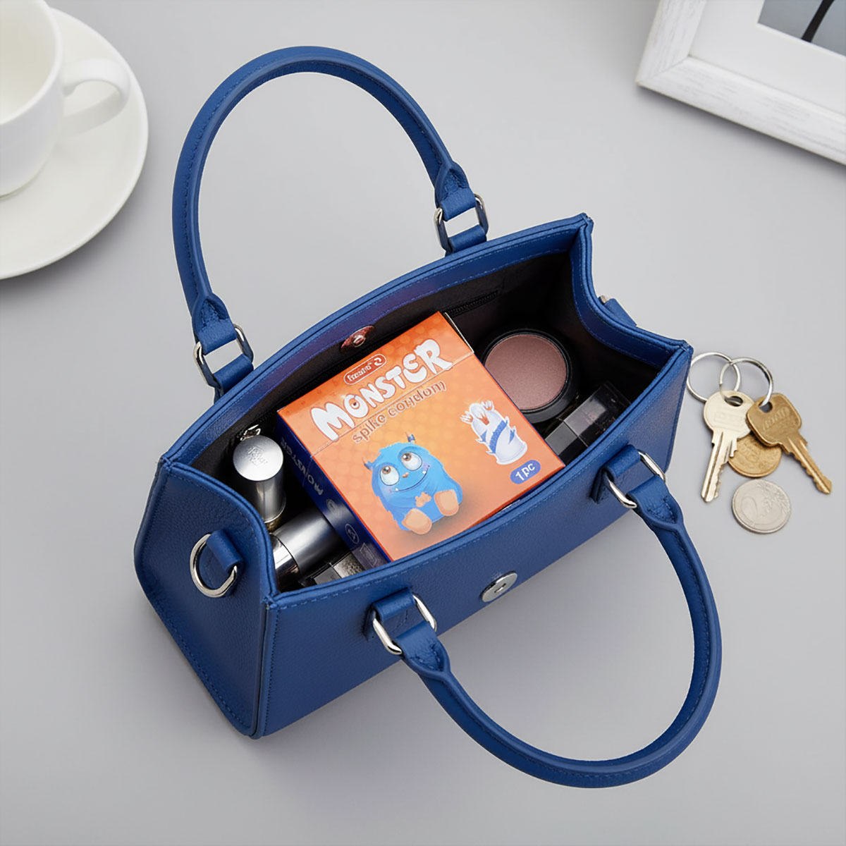 Презерватив з вусиками Recare Monster Orangey Zog 1шт (шипи)