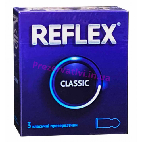 Презервативы Reflex 3шт Classic - Фото№1