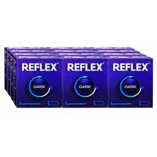 Блок презервативів Reflex Classic 12 пачок по 3шт