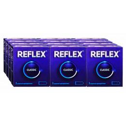 Блок презервативов Reflex Classic 12 пачек по 3шт