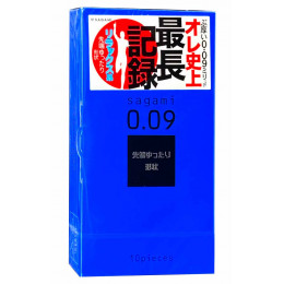 Презервативы SAGAMI 0.09mm Natural 10шт Япония