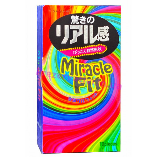 Презервативы SAGAMI Miracle Fit 10 pcs - Фото№1