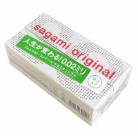 Поліуретанові презервативи Sagami Original 0.02 Поліуретанові 12шт (190мм, 58мм, 0,02) - Фото№2