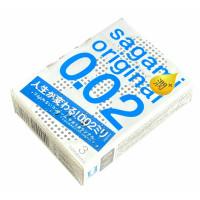 Поліуретанові презервативи Sagami Original 0.02 Поліуретанові 3шт з додатковою змазкою - Фото№2