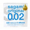 Полиуретановые презервативы Sagami Original 0.02 1шт с дополнительной смазкой