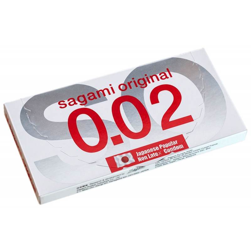Презервативы Sagami Original 0.02 Полиуретановые 2шт