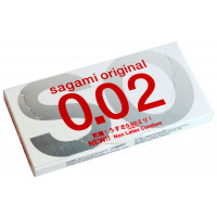 Презервативы Sagami Original 0.02 Полиуретановые 12шт (6 пачек по 2шт) - Фото№3