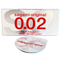 Презервативы Sagami Original 0.02 Полиуретановые 2шт - Фото№2
