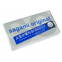 Полиуретановые Презервативы SAGAMI Original 0.02 Quick (5 pcs) - Фото№2