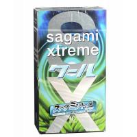 Презервативи Sagami Xtreem Mentol 10шт пролонгуючий ефект, запах мяти