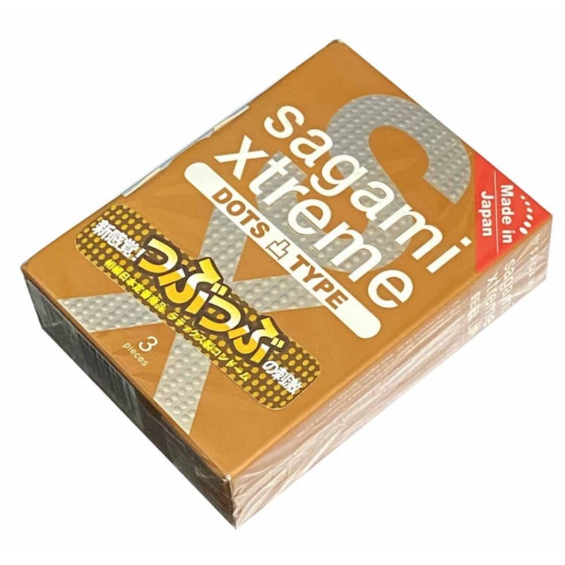 Презервативи Sagami Xtreem FeelUp (3шт) крапкові