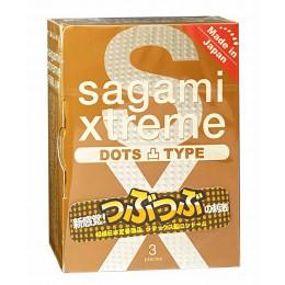 Презервативы Sagami Xtreem SuperDots 3шт Feel up точечные