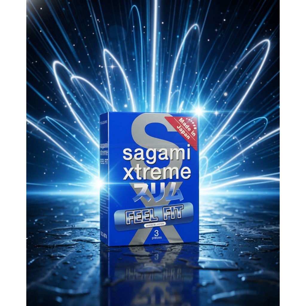Презервативи Sagami Xtreem FEEL FIT 3шт що плотно облягають