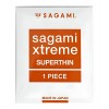 Презервативи Sagami Xtreem SuperThin 1шт надтонкі латексні