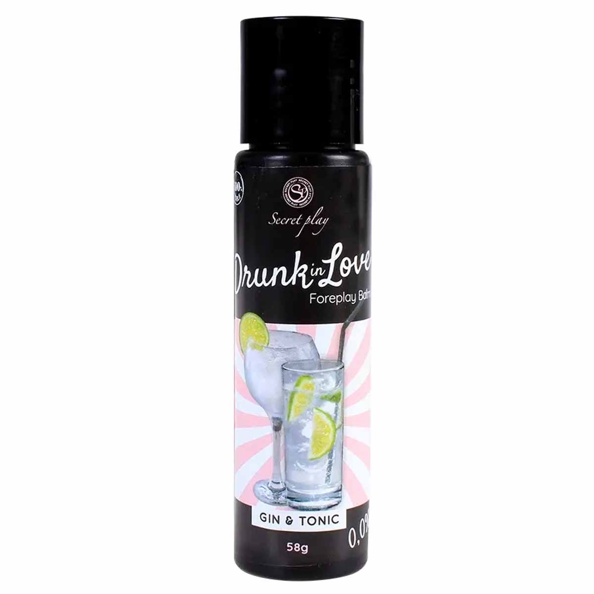 Бальзам для орального секса SecretPlay - Drunk in Love Gin&Tonic Balm, 60 ml