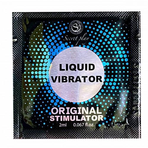 Рідкий вібратор SecretPlay Original Liquid Vibrator 2мл  - Фото№1