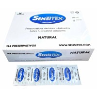 Презервативи Sensitex Natural 144шт веганські