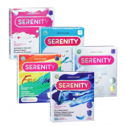 Ассорти комплект Serenity 15шт(5 видов по 3 шт) 