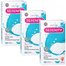 Презервативи Serenity Ultra Thin ультратонкі 30шт (3 пачки по 10шт)