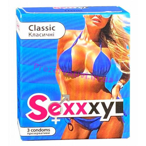 Презервативы Sexxxyi Classic классические 3шт - Фото№1