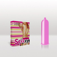 Презервативы Sexxxyi Coloured цветные 3шт - Фото№2