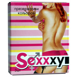 Презервативы Sexxxyi Coloured цветные №3